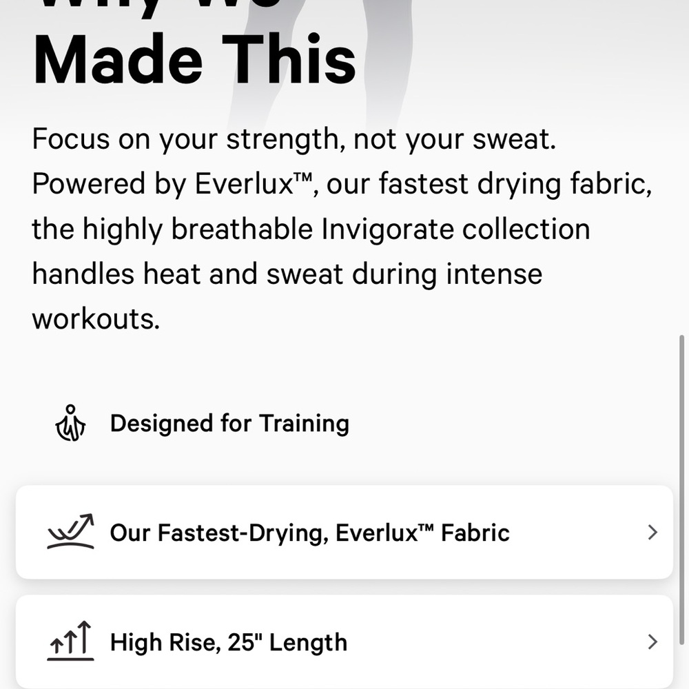 COPY - Lululemon Invigorate High-Rise Tight 25" - Picture 6 of 12